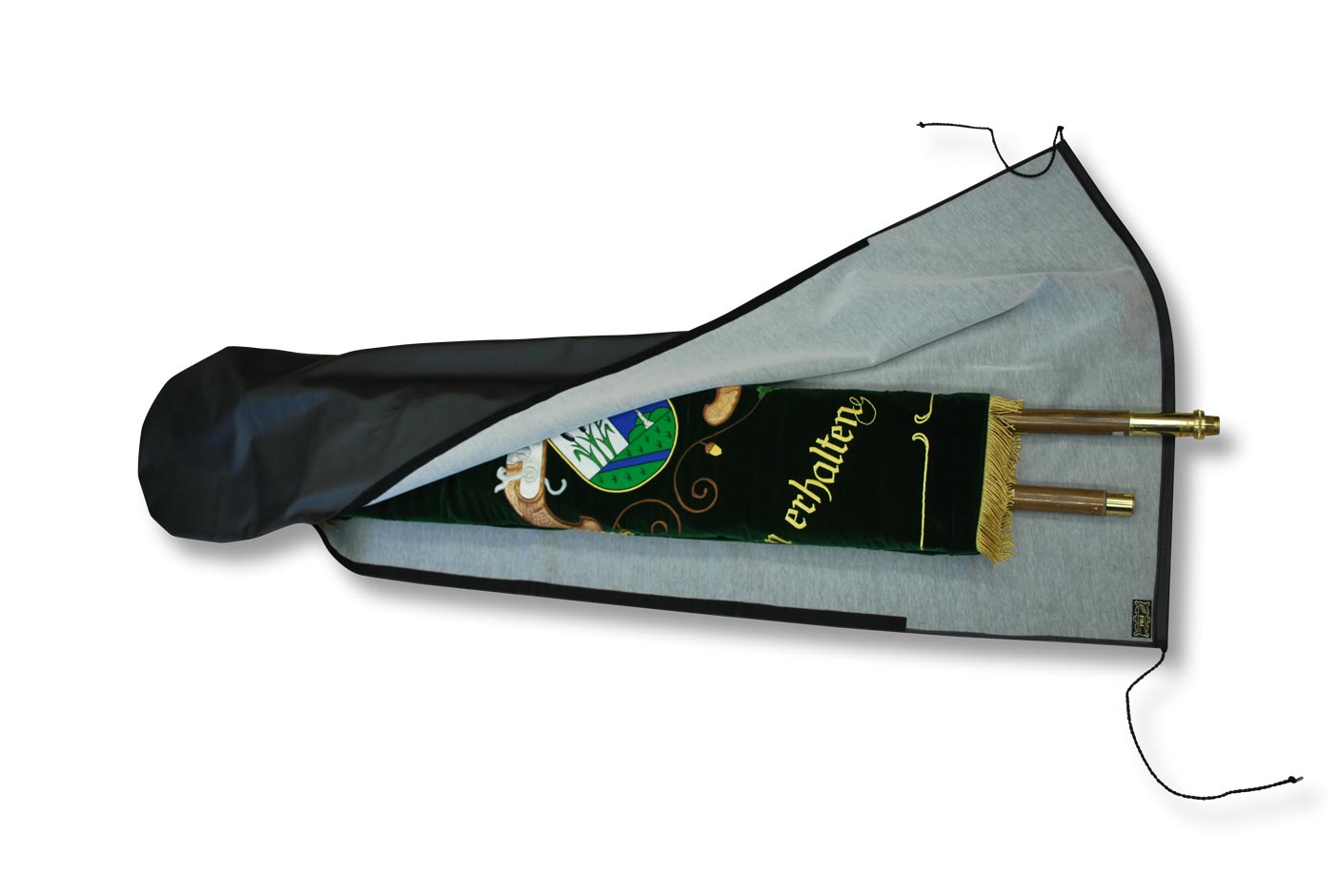Fahnensack Premium mit Futteral
