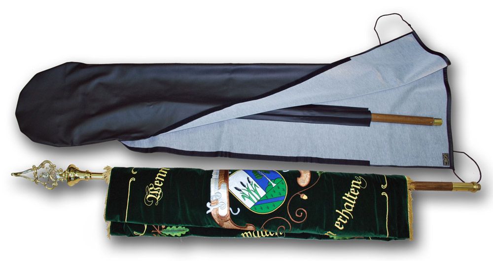Fahnensack Premium mit Futteral
