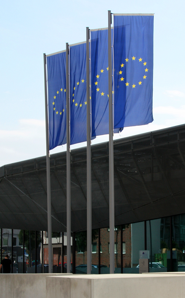 Auslegerfahne - Europa